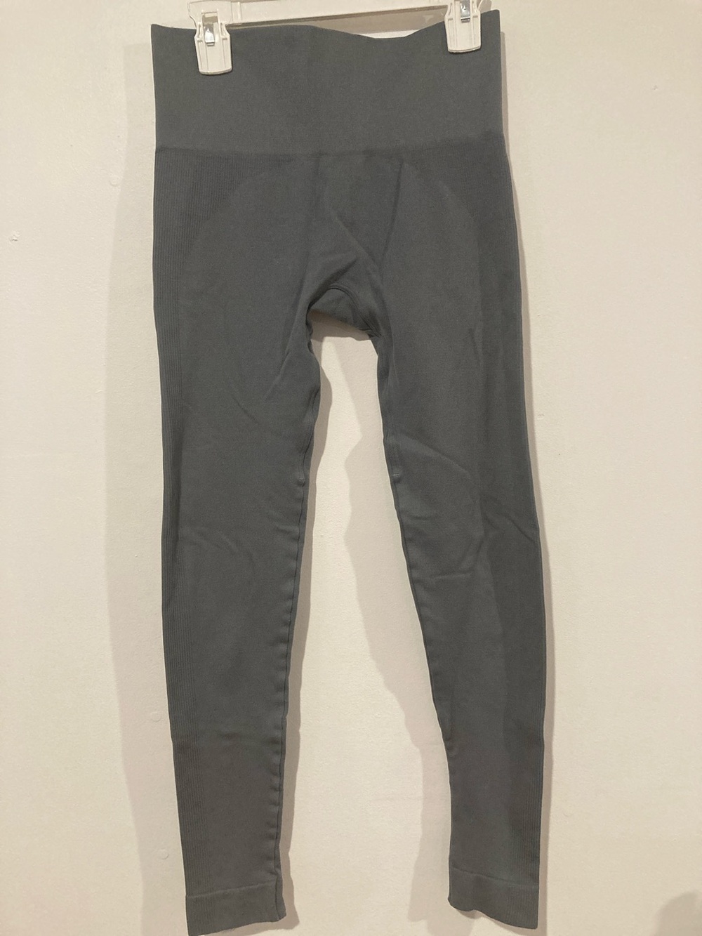 Set Active High-Waist Gray Seamless Leggings S